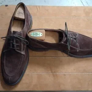 Zelli | Shoes | Zelli Men S Brown Suede Splittoe Laceup  display picture 3